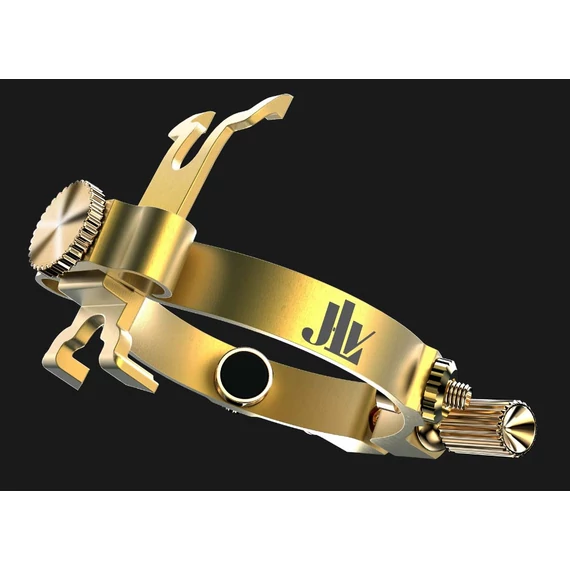 JLV Tenorszaxofon szorító - Brushed Brass, fém fejre
