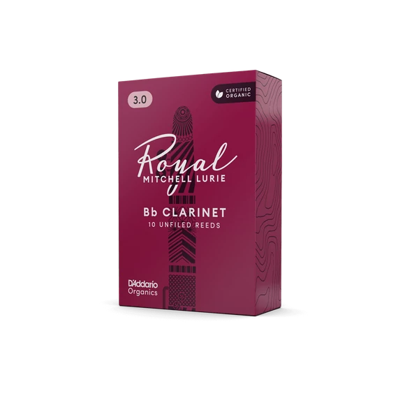 Royal Mitchell Lurie Organic B-klarinét nád (10 darab) - 3