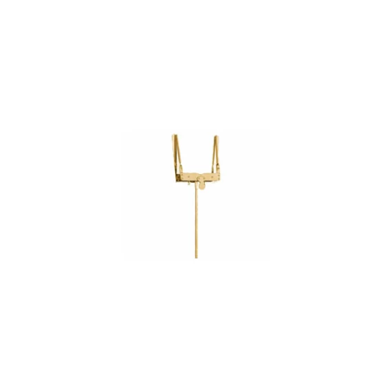 A&S Tuba menetkottatartó - egyenes, 16 cm-es szárral, lakkozott