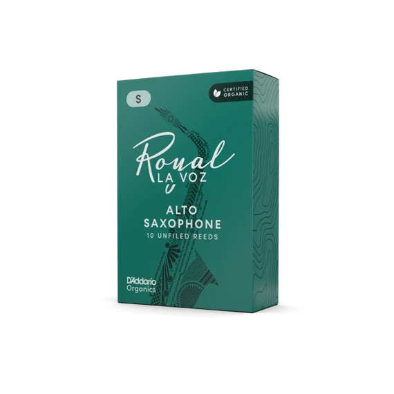 Royal La Voz Organic Altszaxofon nád (10 darab) - Medium Hard