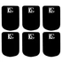 Kép 1/2 - BG A10S fogvédő gumi (/darab) - Fekete, 0.8mm, kis méretű