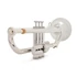 Kép 2/4 - pTrumpet Hytech B-trombita - Ezüst színű