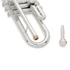Kép 3/4 - pTrumpet Hytech B-trombita - Ezüst színű
