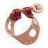 Kép 1/3 - BG LD9 DUO Altszaxofon és B-Klarinét szorító - Gold pink, kupakkal